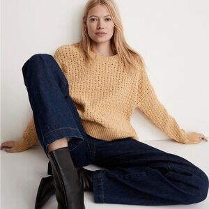 Madewell Basketweave-Stitch Sweater